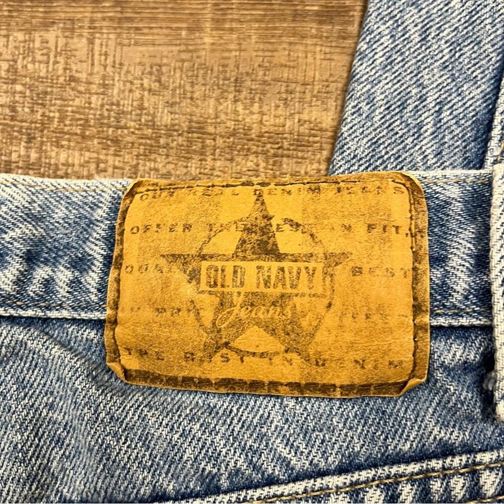 Old Navy Light Wash Jeans High Rise Straight Leg Vintage 90s Women’s Size 6 - Picture 5 of 7
